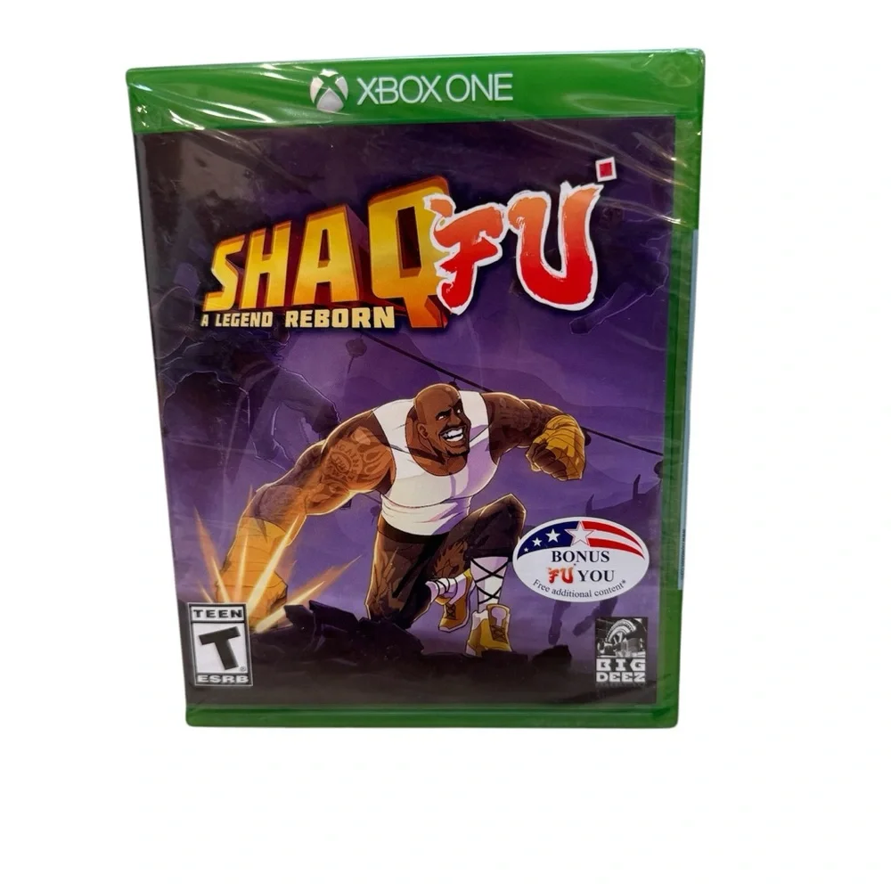 New Shaq Fu’ A Legend Reborn 2018 Microsoft Xbox One Game Sealed